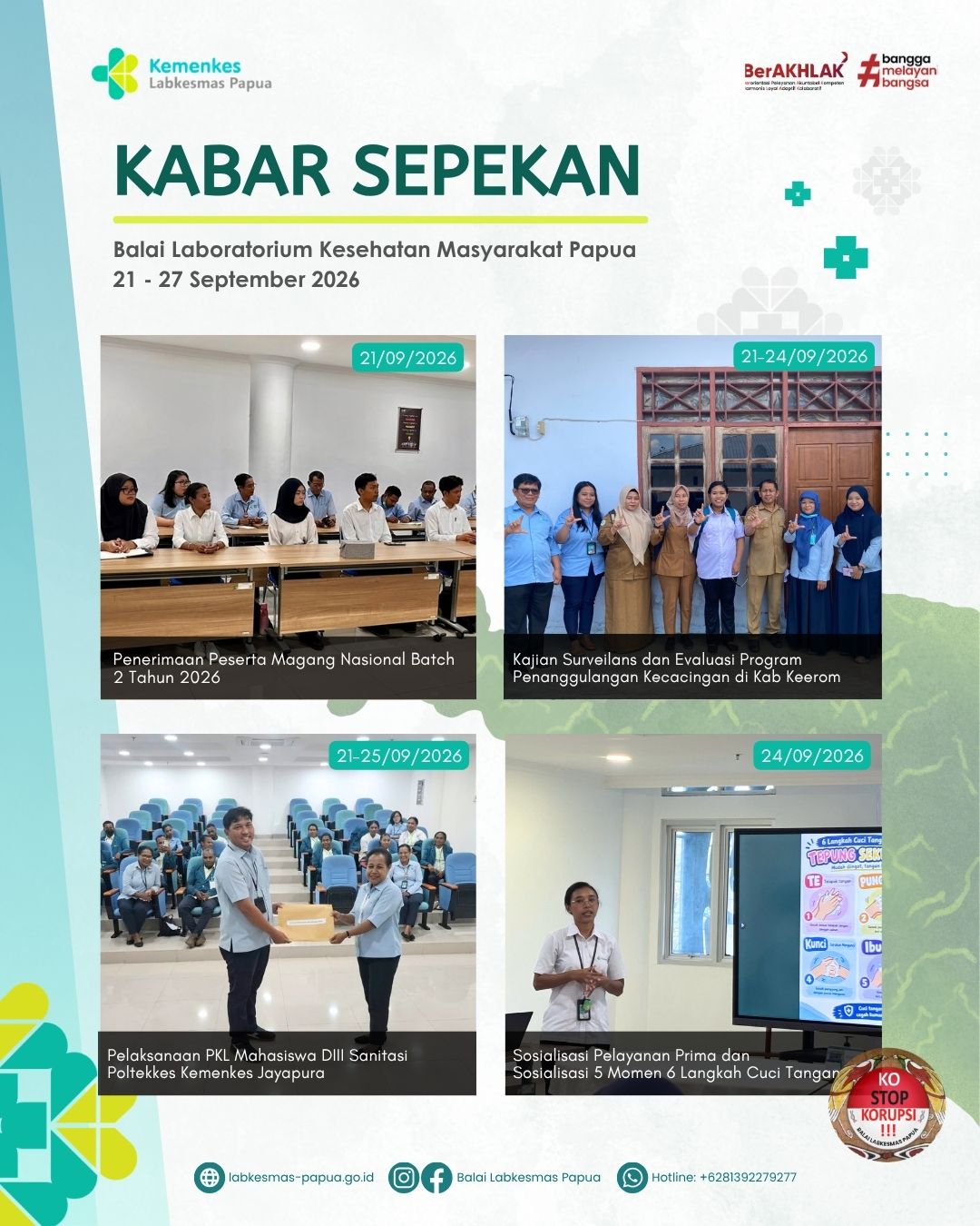 Kabar Sepekan Edisi Keempat Bulan September 2026 - 1